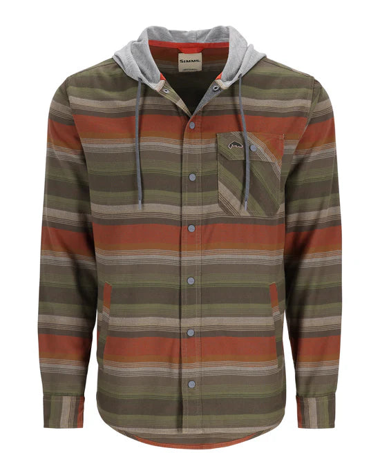 MS SANTEE FLANNEL HOODY