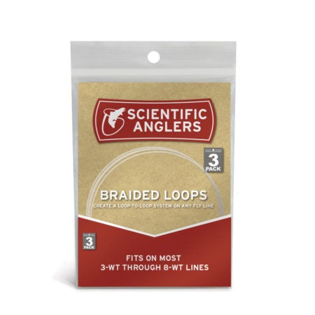 3 Pack Braided Loops