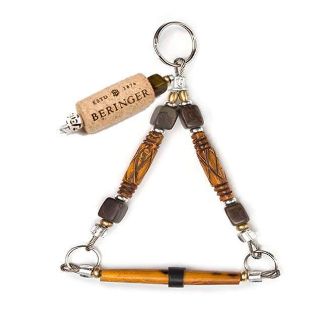 Big Sky Lanyards Tri-Tippet Holder with Cork