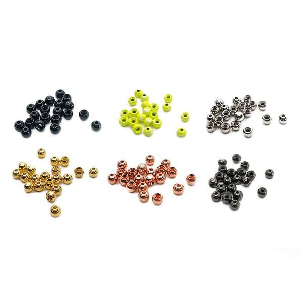 BRASS BEADS 25 PACK