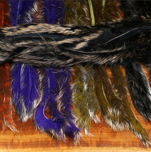 Crosscut Shimmer Rabbit Strips