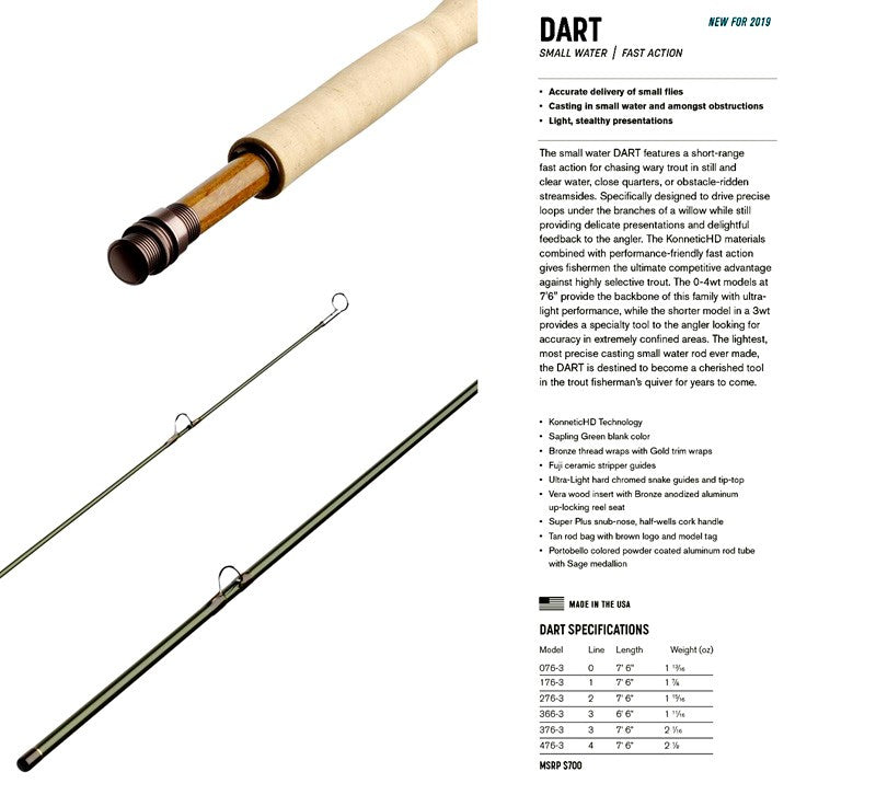 DART RODS 3piece