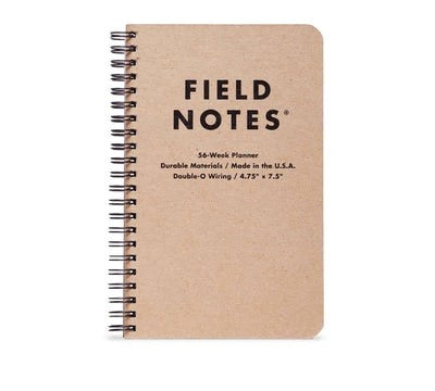 FIELD NOTES: 56 WEEK PLANNER