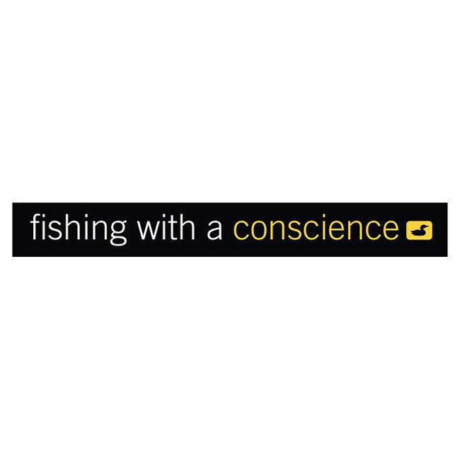 FISHING WITH A CONSCIENCE STICKER