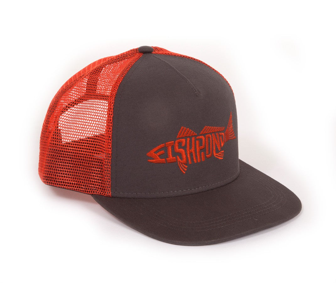 FISHPOND Redfish 5 Panel Trucker Hat