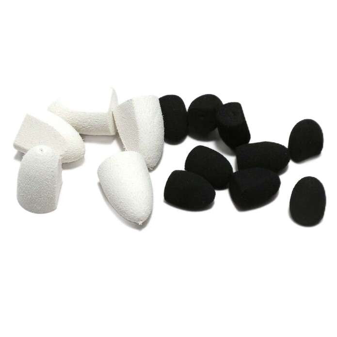 FOAM FLAT FACE POPPER HEADS