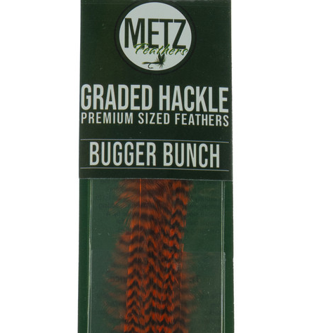 HACKLE BUGGER BUNCH 3PK