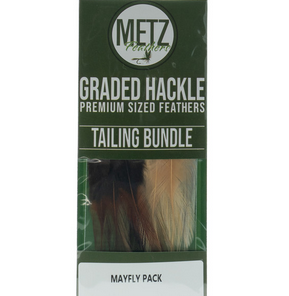 HACKLE TAILING BUNDLE 3PK