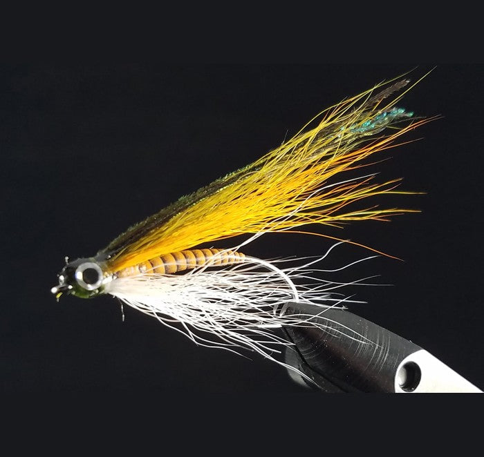 SYNTHETIC TAPERED PEACOCK QUILL TRANSPARENT