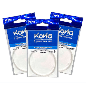 KONA Nylon Tapered Leader