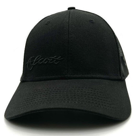 MESH HAT WITH BLACK 3D SCRIPT