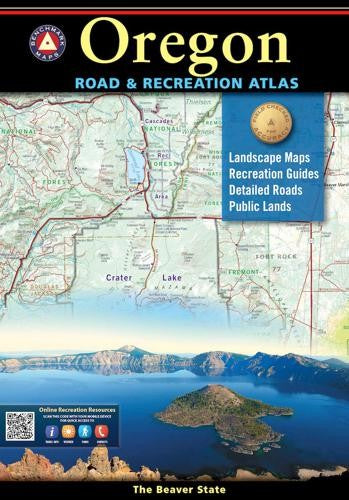 OREGON ROAD & RECREATION ATLAS 9TH EDITION