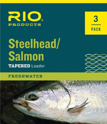 Rio Steelhead/Salmon 9' Leaders (3 Pack)