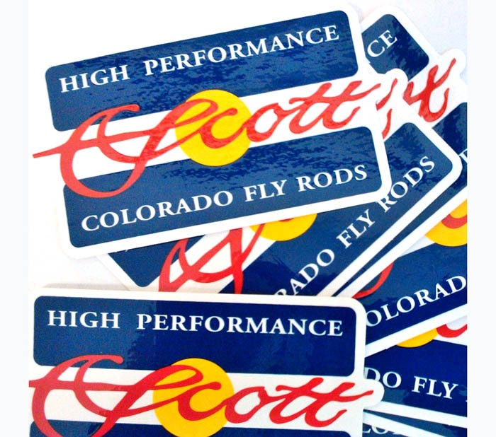 Scott Colorado Flag Decal