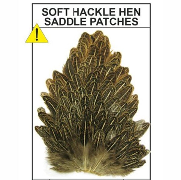 SOFT HACKLE HEN SADDLE PATCH