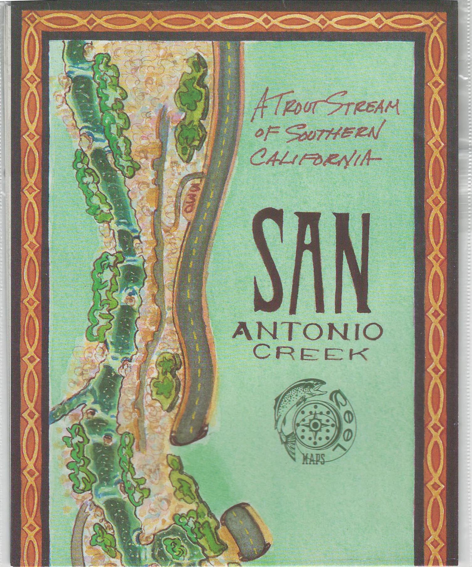 Southern California Map: San Antonio Creek