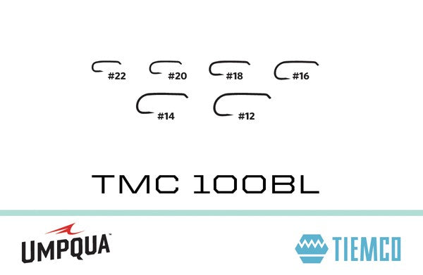 Tiemco Tmc100bl Size 12-22