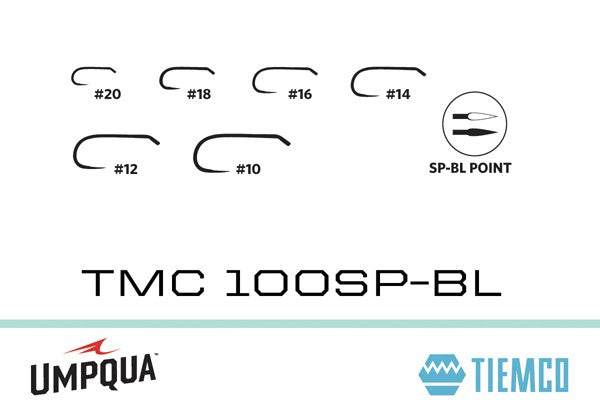 Tiemco Tmc100sp-Bl Size 10-20