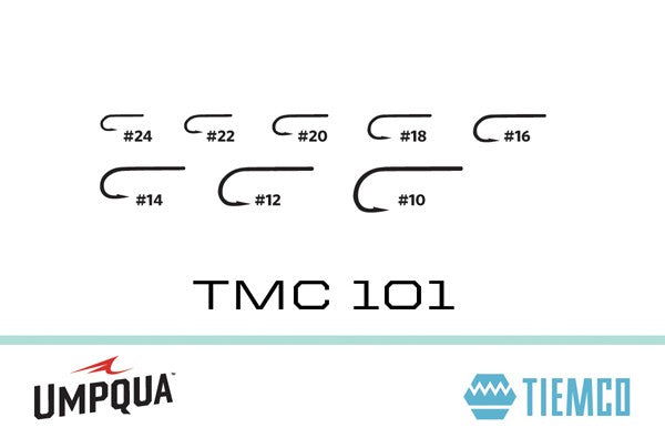 Tiemco Tmc101 Size 10-24