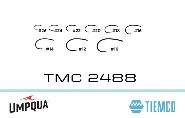 Tiemco TMC2488 size 10-26
