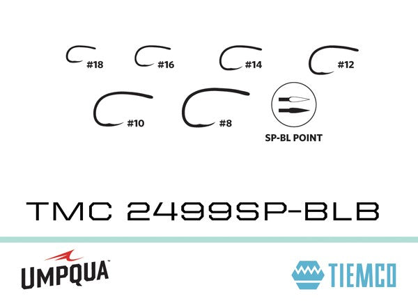 Tiemco Tmc2499sp Blb Size 8-18