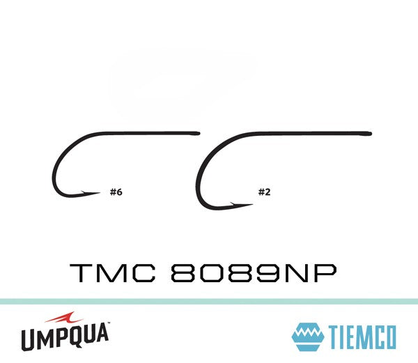 Tiemco Tmc8089np Size 2 & 6