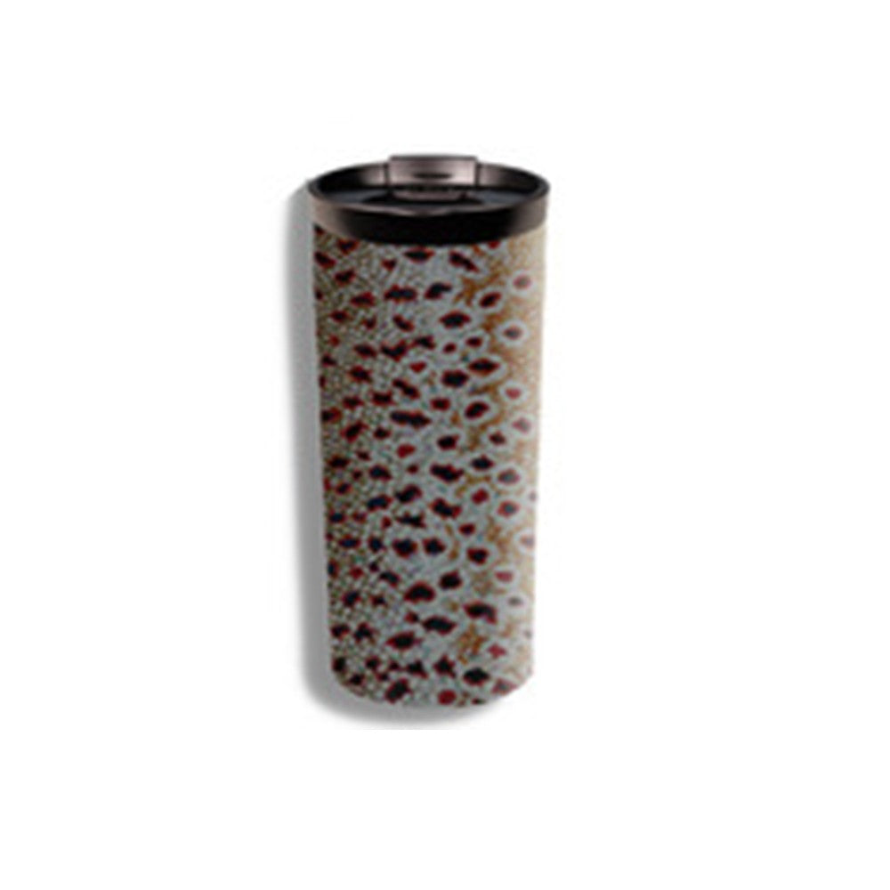 Vacuum Coffee Mug Brown Trout Skin