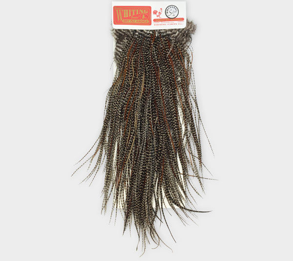 Dry Fly Silver Midge Saddles