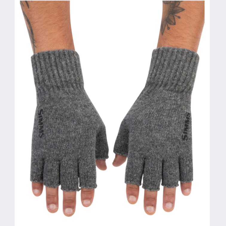 WOOL HALF FINGER MITT