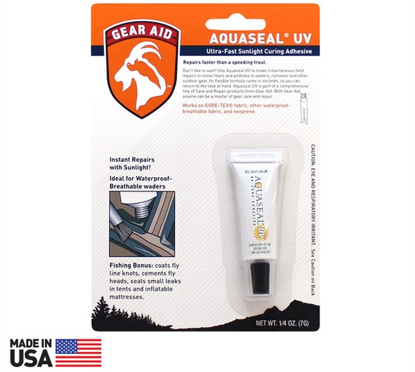 Gear Aid Aquaseal UV? Cure Repair Bob Marriott's