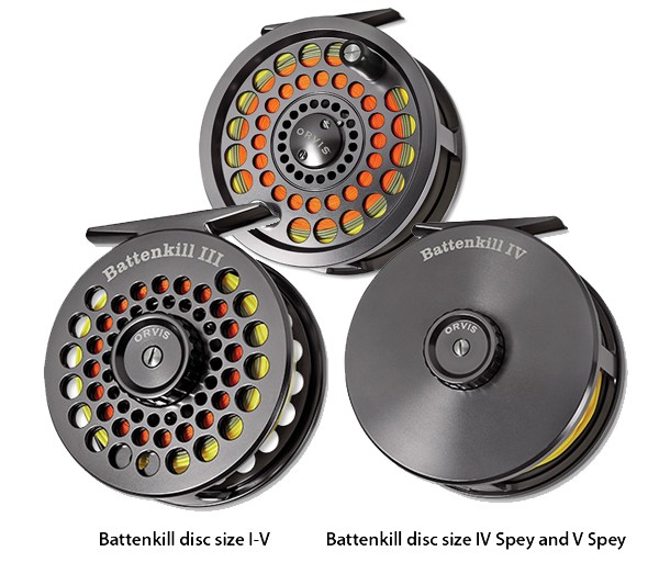Orvis Battenkill Disc Fly Reel - 3/4/5 182517-2386991 717210399397