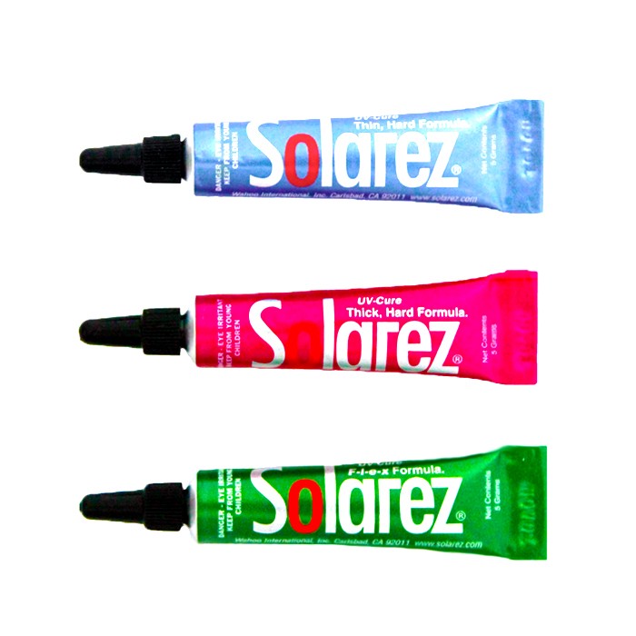 Solarez UV Resins at The Fly Shop