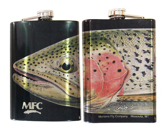 Montana Fly Company Stainless Steel Hip Flasks / Fly Fishing Flasks