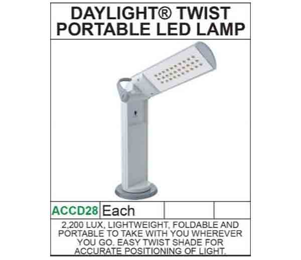 twist portable led lamp